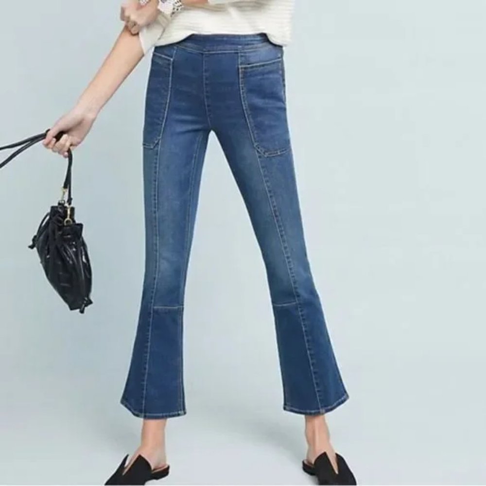 Pilcro and the Letterpress Crop Flare Jeans - Picture 12 of 13